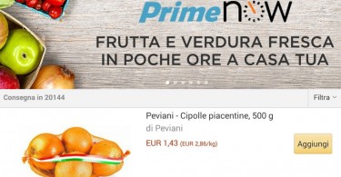 Amazon frutta e verdura