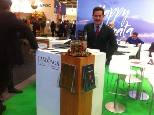 Fruit Logistica 2016 - Corner Fragola Candonga all'interno dello stand della Regione Basilicata