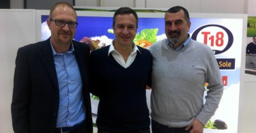 Fruit Logistica 2016 - Il team di T18: Edoardo Ramondo, Alessandro Boniforte, Massimo Longo