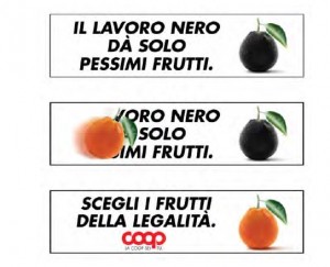 Esempi campagne banner della Campagna "Buoni e Giusti Coop"