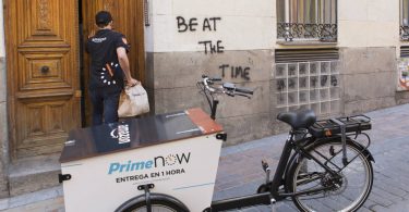 AmazonPrimeNow_Madrid_bicicletta