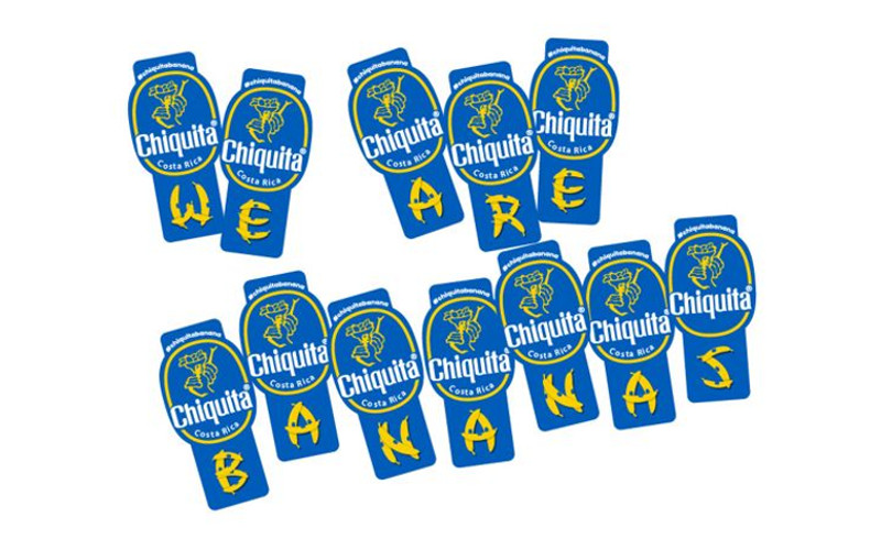 chiquita alphabet stickers