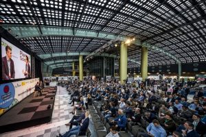 La sala del World Trade Center di Rotterdam