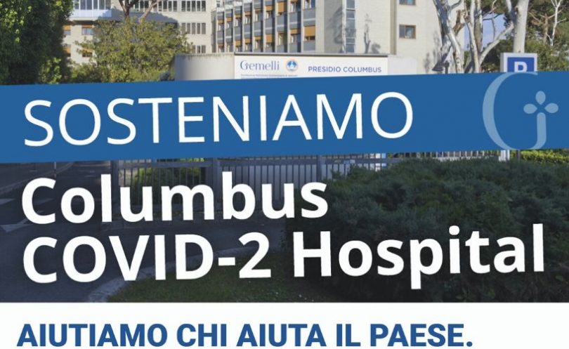 _donazioni columbus covid-2 hospital da gruppo Dico