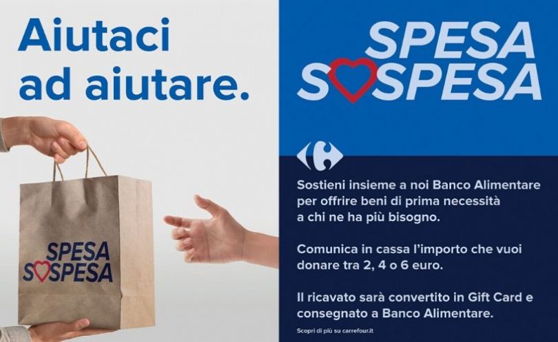 carrefour spesa sospesa